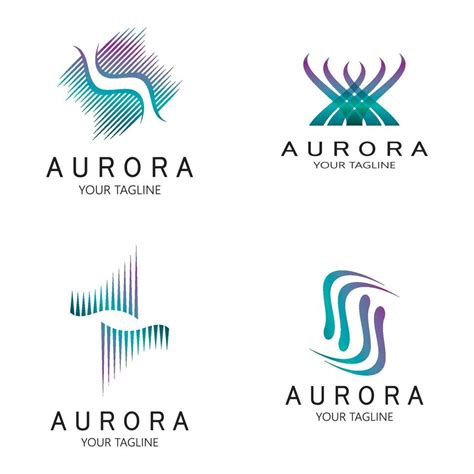 aurora logo design icon illustration vector template 20482494 Vector ...