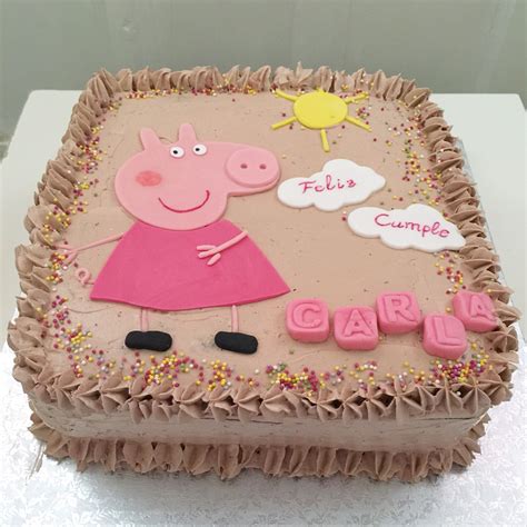 Peppa Pig Chocolate Cake