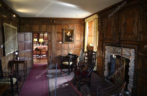 HEVER CASTLE AND GARDENS, KENT, UK - MARCH 10, 2014: 19th century ...