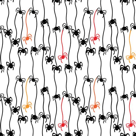 Spider web seamless pattern 10252062 Vector Art at Vecteezy