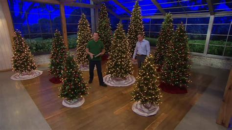 Bethlehem Lights Heritage Spruce Christmas Tree w/Instant Power on QVC ...