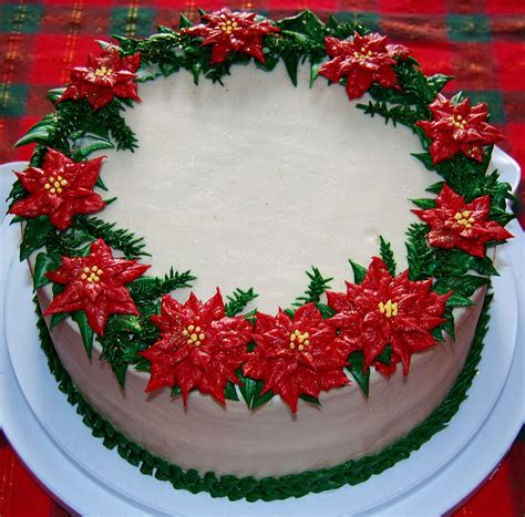 Christmas Wreath Cake - I made this cake as a my contribution to the ...