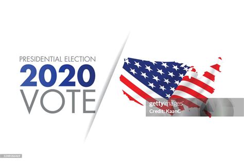 United States Of America Presidential Election 2020 Vector Stock ...