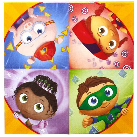 Super Why birthday party supplies. Over The Rainbow Party Supplies in ...