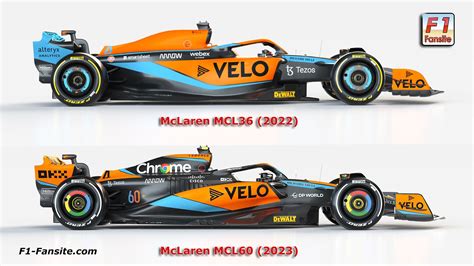 2023 McLaren MCL60 F1 car launch photos