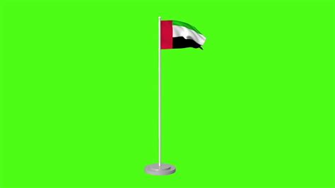 UAE Flag 3D Free download - YouTube