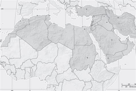 North Africa And The Middle East Map Quiz - Angela Maureene