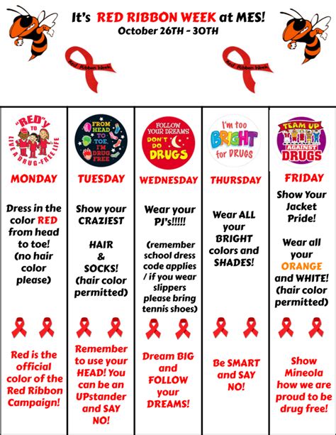 Red Ribbon Week | Mineola Elementary School