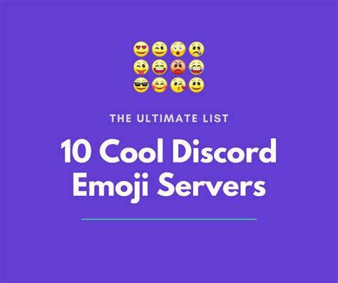 10 Cool Discord Emoji Servers to Check Out: The Ultimate List - TurboFuture