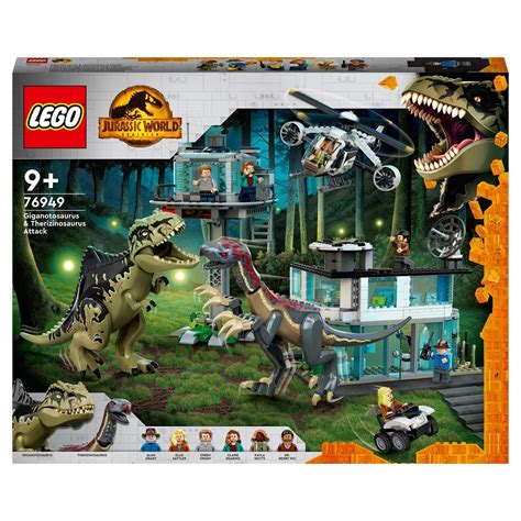 LEGO LEGO Jurassic World 76949 L’Attaque du Giganotosaurus et du ...