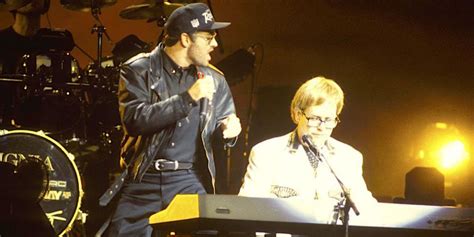 Watch Elton John's George Michael Tribute - Elton John Plays "Don't Let ...