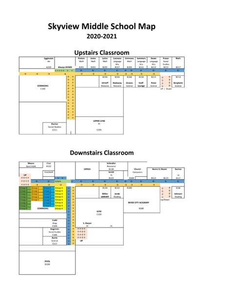 School Map – Skyview Middle School