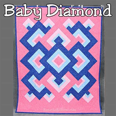 Baby Diamond Quilt Pattern – North Shore Quilting