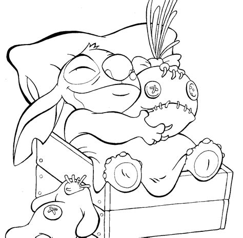 Free Printable Lilo and Stitch Coloring Pages For Kids