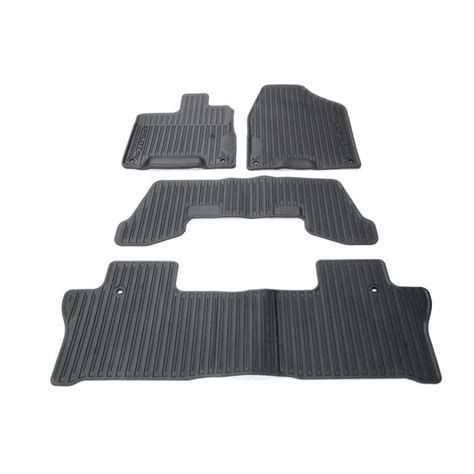 2020 Honda Pilot All Weather Floor Mats - Woolard Lauren