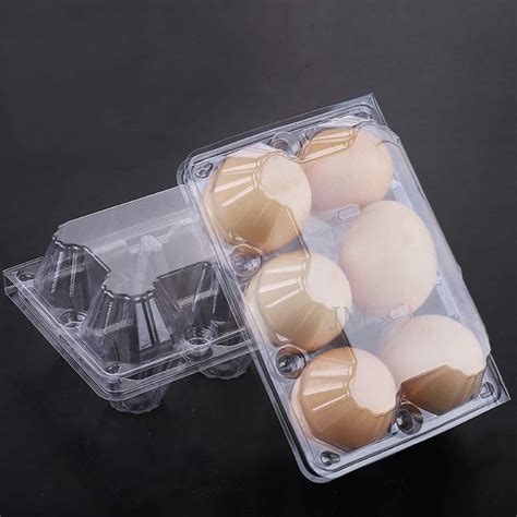 Buy 6 Count Egg Cartons Cheap Bulk 15 Pack,100% Recyclable Plastic Egg ...