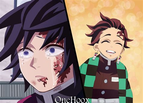 Kimetsu No Yaiba 200-Tomioka cries for Tanjiro by OneHoox on DeviantArt ...