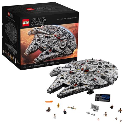 LEGO Star Wars Ultimate Millennium Falcon 75192 Expert Building Kit and ...