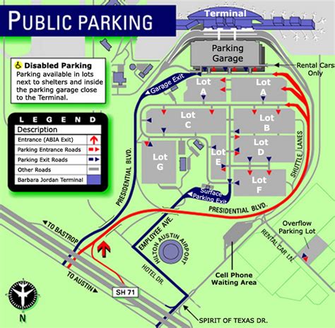 Airport Parking Map - austin-airport-parking-map.jpg