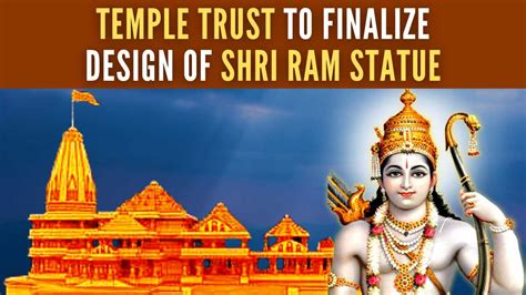 Ayodhya: Temple Trust to Finalize Design of Shri Ram Statue