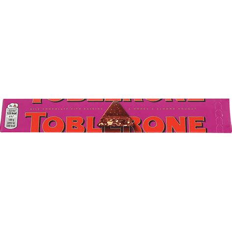 Toblerone Milk Chocolate Fruit & Nut | 100g | Toblerone | Walter Mart