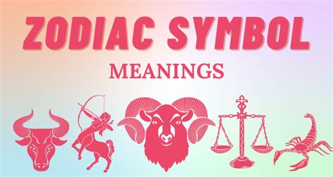 12 Zodiac Sign Symbols & Their Meanings | So Syncd