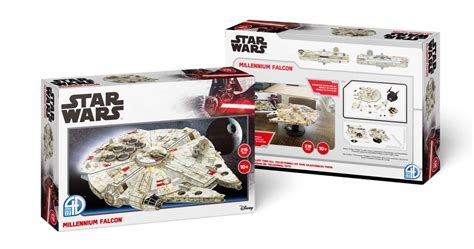 Assemble the Star Wars Millennium Falcon 3D Puzzle