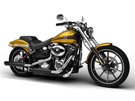 harley-davidson fxsb softail breakout 3d obj