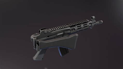 ArtStation - Daewoo K2 Rifle | Game Assets