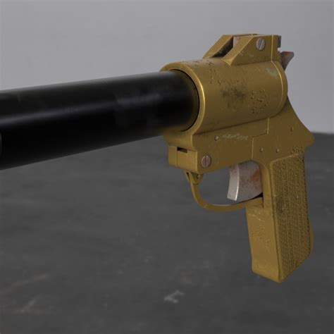 Flare Gun | CGTrader