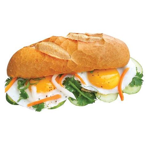 bánh mì trứng ốp la Tiếng Anh là gì