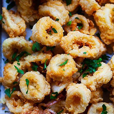 Fried Calamari (Extra Crispy with Dipping Sauce!) - Rasa Malaysia