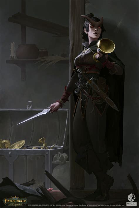 ArtStation - Pathfinder: Kingmaker - Tiefling