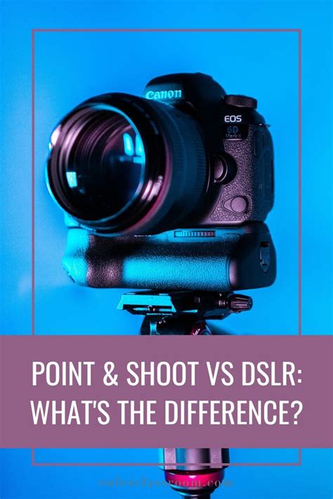 Point and Shoot vs DSLR Cameras: What are the Differences? in 2021 ...