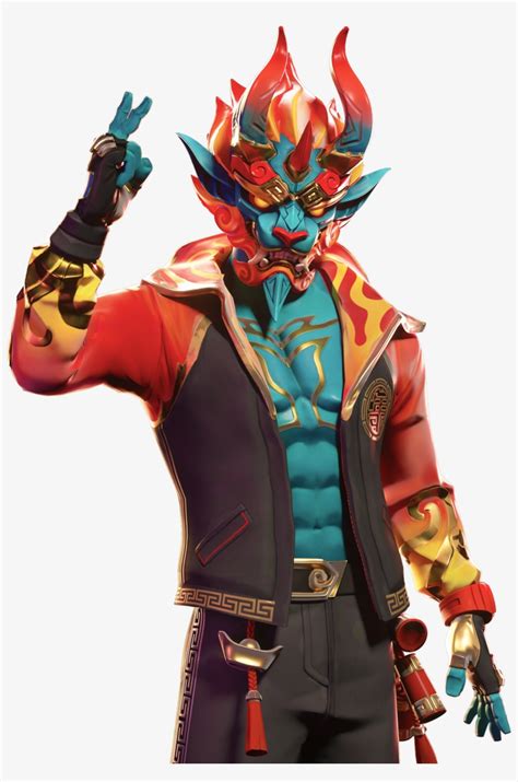 140 - Chinese New Year Fortnite Transparent PNG - 1540x2160 - Free ...