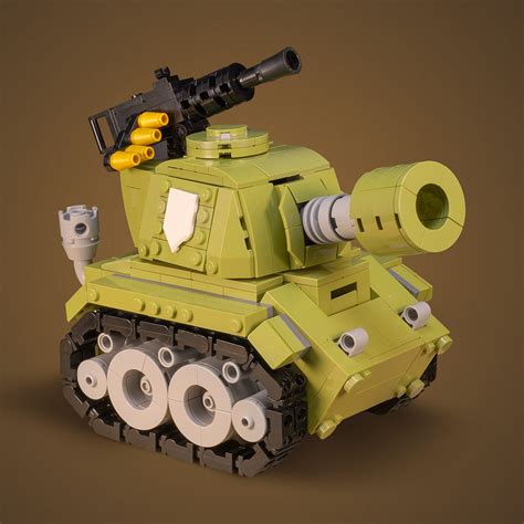 Boom Goes The Lego Tiny Tank - EverydayBricks