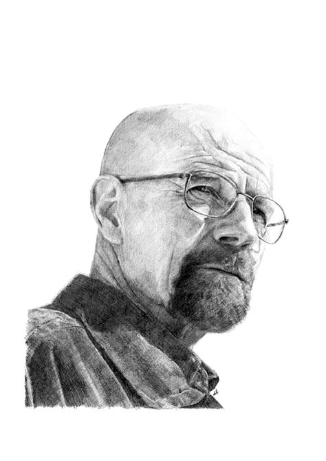 BREAKING BAD Walter White Pencil Drawing - Etsy