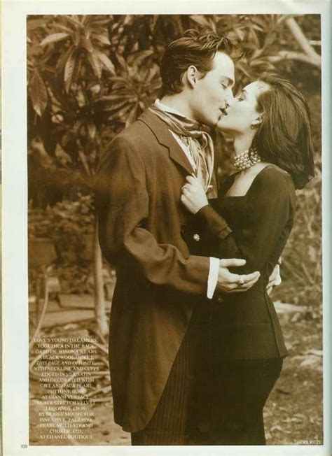 Johnny and Winona Vogue Magazine May 1991 - JOHNNY DEPP & WINONA RYDER ...