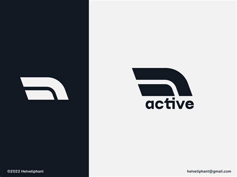 Active - Logo Concept by Helvetiphant™ on Dribbble