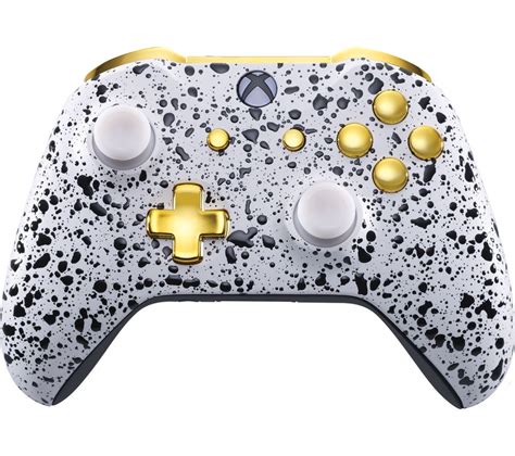 Buy MICROSOFT Xbox One Wireless Controller - 3D White & Gold | Free ...