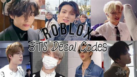 Roblox | BTS Decal Codes - YouTube