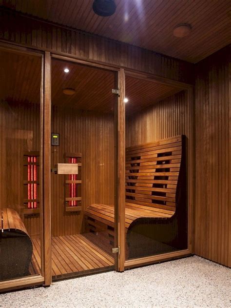 34+ Stunning Home Sauna Design Ideas | Sauna design, Home infrared ...