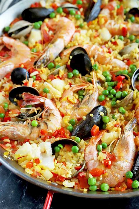 Spanish Paella de Marisco Recipe (Seafood Paella) | Foodal