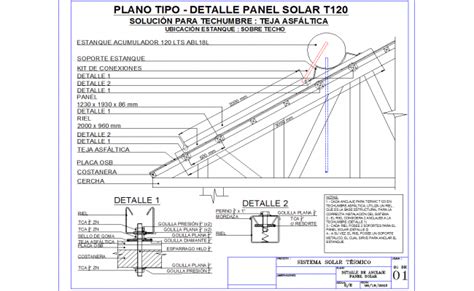 Standing Seam Roof details cad File