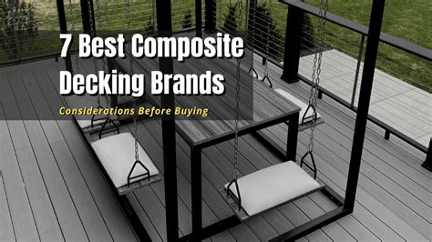 7 Best Composite Decking Brands in 2024 - The Backyard Pros