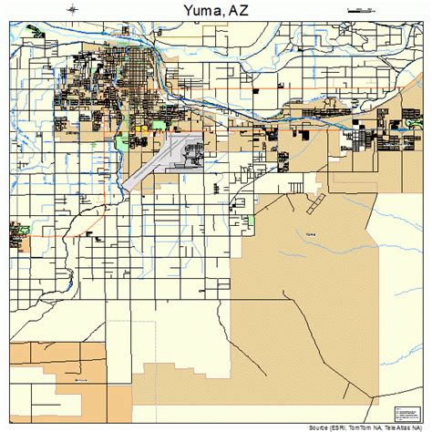 Yuma County Map