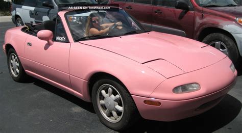 This 1993 " Pink Barbie Beach Miata ". Unique