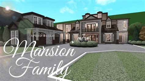 Modern family mansion bloxburg