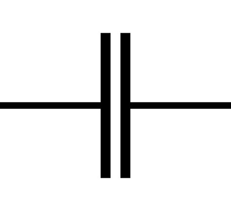 Symbol Of Capacitor - ClipArt Best