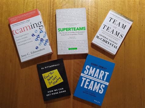 Five great books on teams